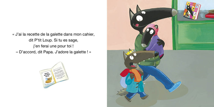 P'tit Loup est le roi de la galette