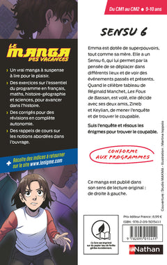 Le manga des vacances - du CM1 au CM2 : Sensu 6