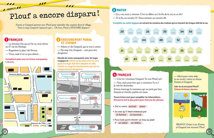 Enquêtes en vacances