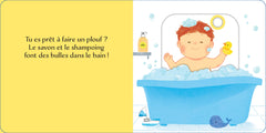 Tu aimes le bain, bébé ?