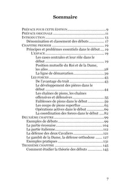 Les idées dans le début d'une partie d'échecs