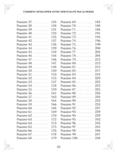 Comment développer votre spiritualité par la prière - Les clés magiques des 150 psaumes de David