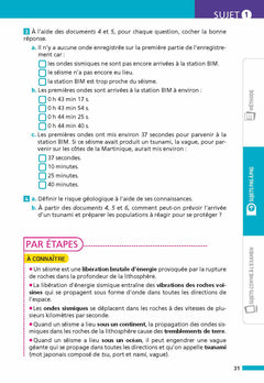 Annales Brevet Physique Chimie - SVT - Techno 2025 - Corrigé