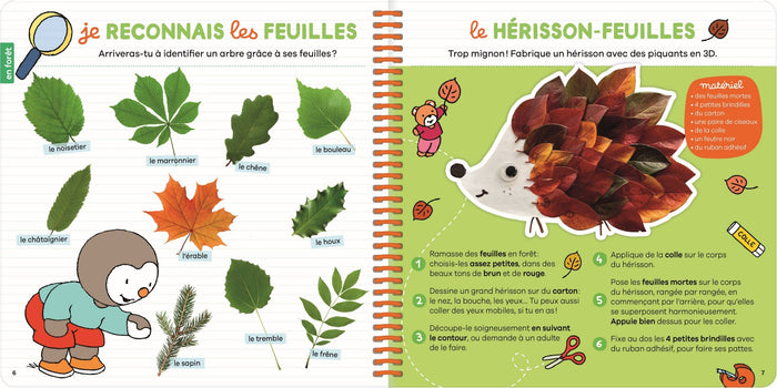 Mes activités nature super simples T'choupi