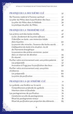 Rituels de nettoyage énergétique des lieux