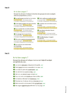 Mon mémo pour réussir en grammaire CM