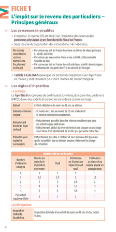 Fiscalité 2025