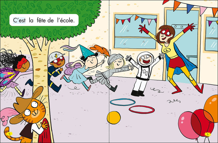 Les héros de 1re Primaire - Une journée déguisée