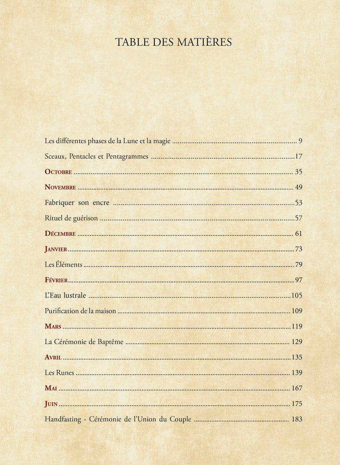 Almanach des sorcières 2026