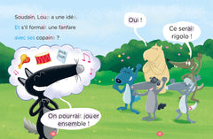 Mes lectures de 1re primaire avec Loup - en fanfare