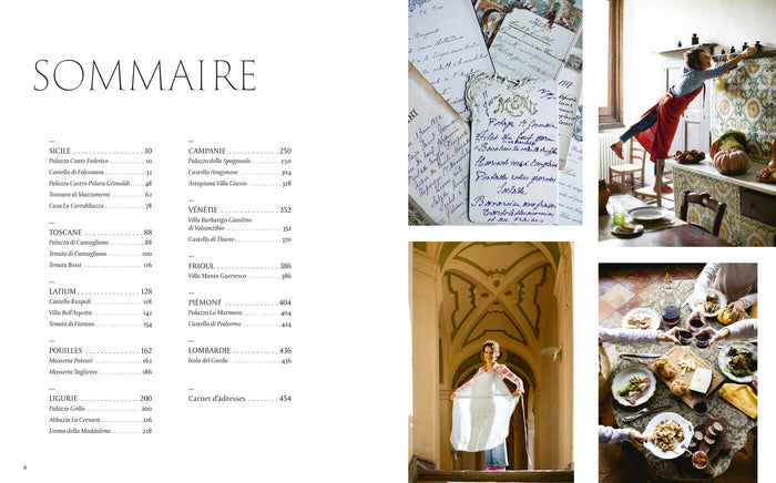 Recettes secrètes des palais italiens