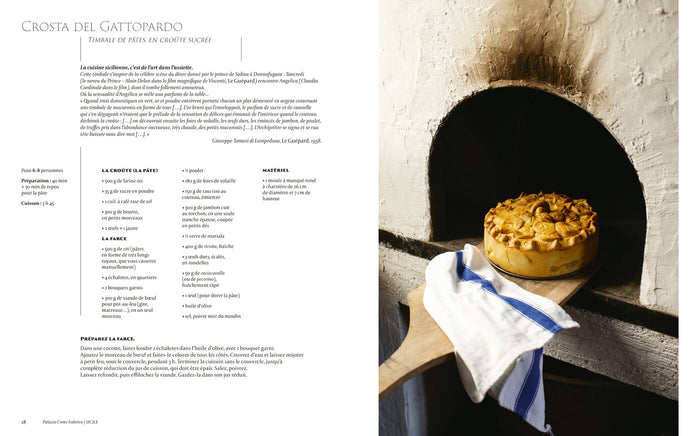 Recettes secrètes des palais italiens