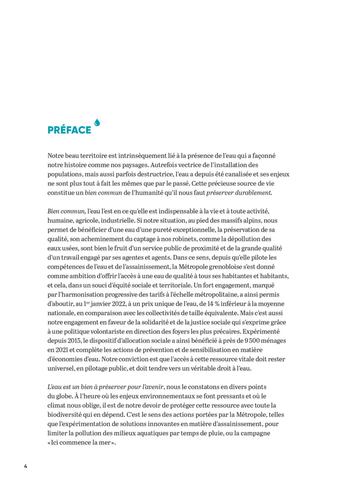 Grenoble Alpes Métropole, l'eau en partage