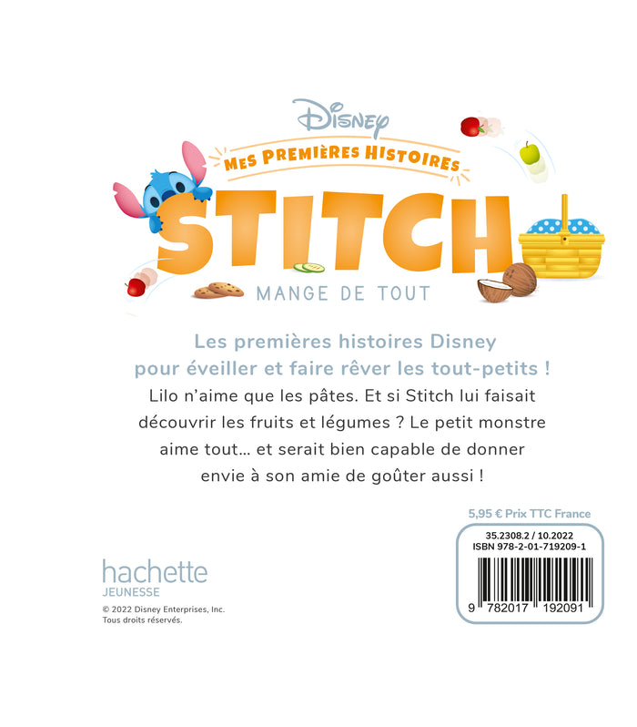 Mes premières histoires - Stitch mange de tout