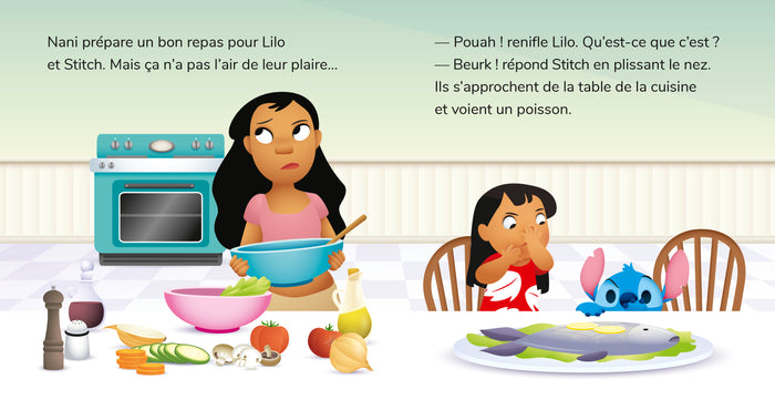 Mes premières histoires - Stitch mange de tout