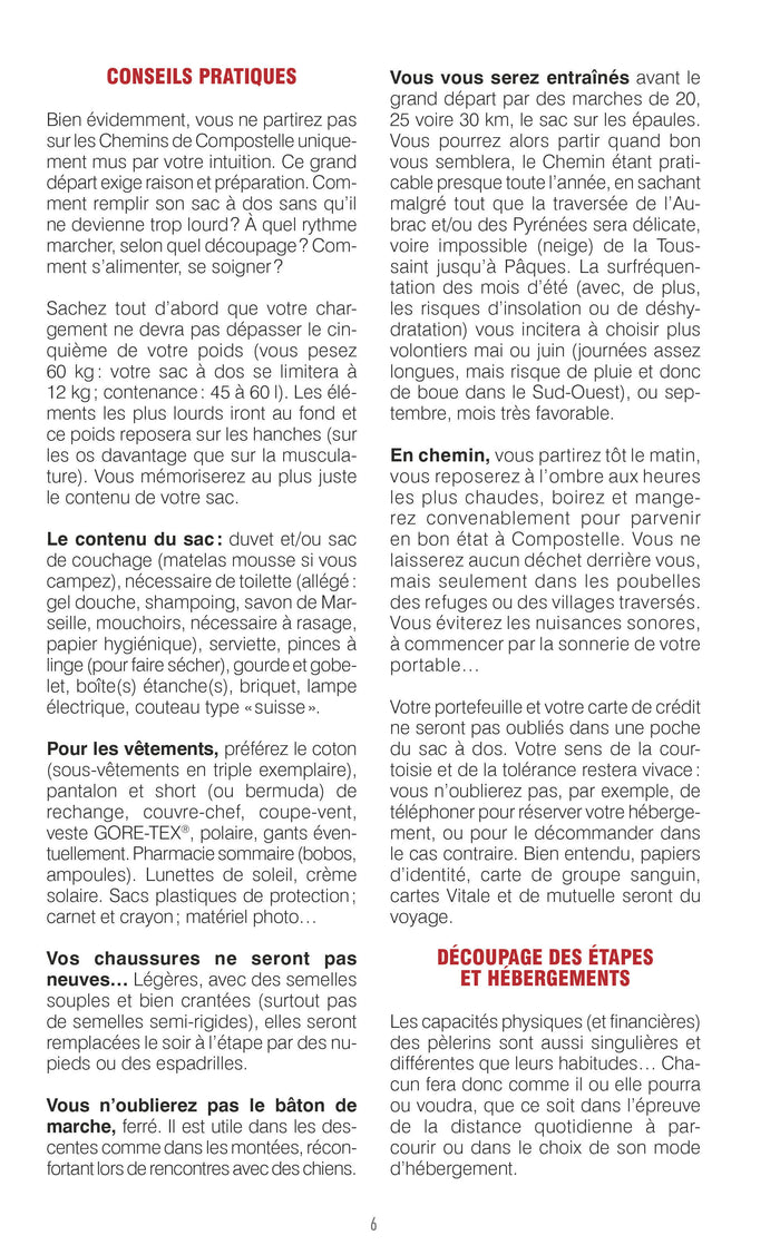 Compostelle Guide du Puy aux Pyrénées