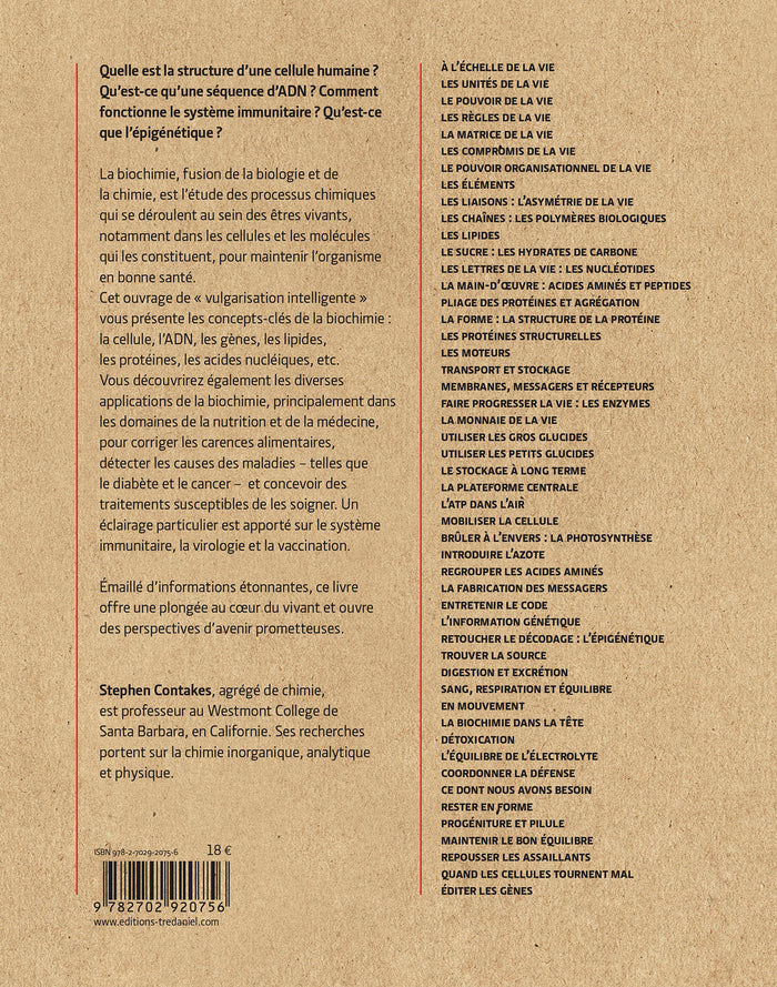 3 minutes pour comprendre - Les 50 notions élémentaires de la biochimie