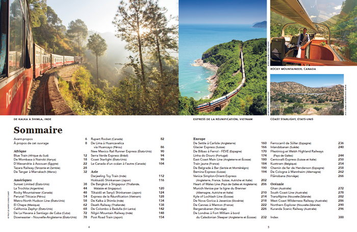 Explorer le monde en train