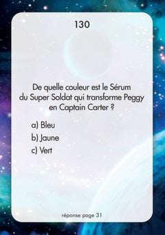 Boîte quiz Séries Marvel