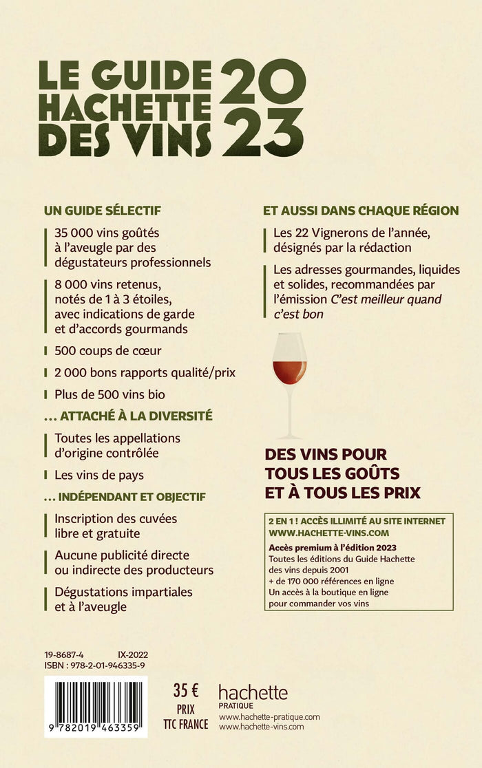 Guide Hachette des Vins 2023