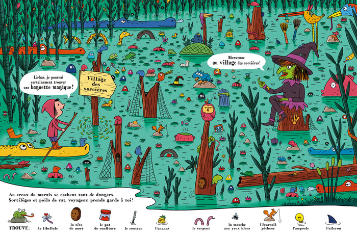 Cherche et trouve - Au village des sorcières