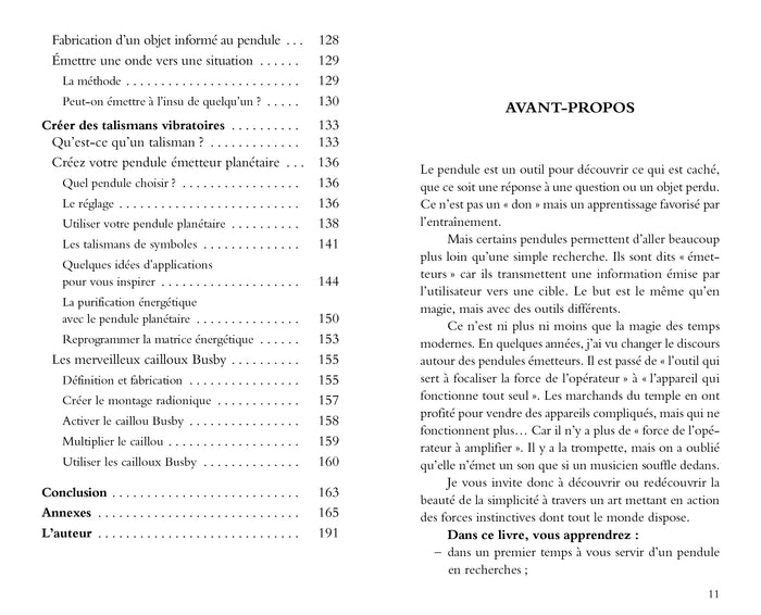 Le guide complet du pendule