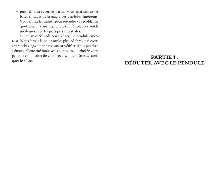 Le guide complet du pendule
