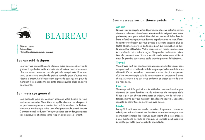 Dictionnaire des messages des animaux