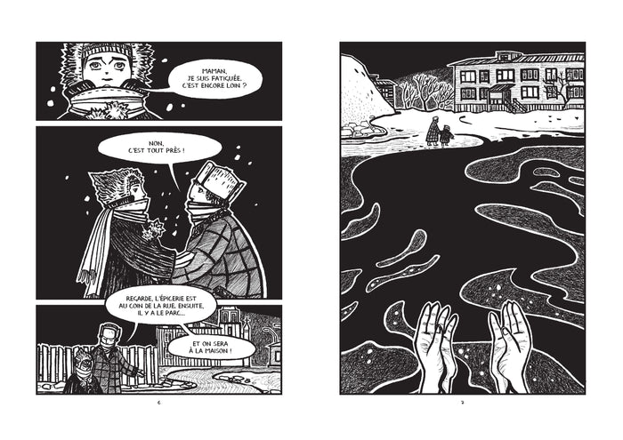 Enfant de la nuit polaire