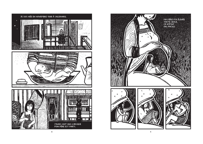 Enfant de la nuit polaire