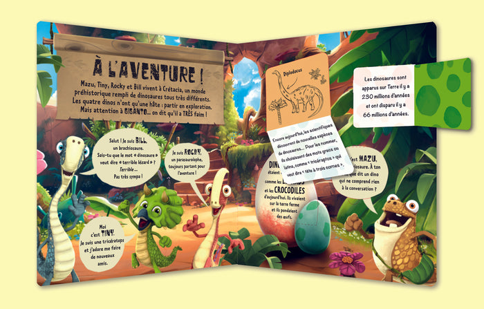 L'encyclodino Gigantosaurus