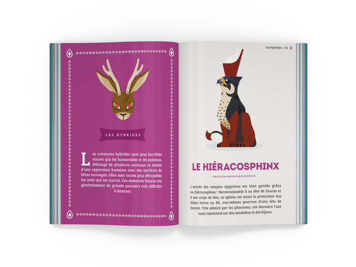 Les créatures fantastiques - Carnet