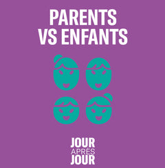 Calendrier jour après jour - Parents vs enfants