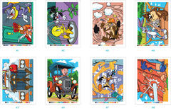 Coloriages mystères - Looney Tunes