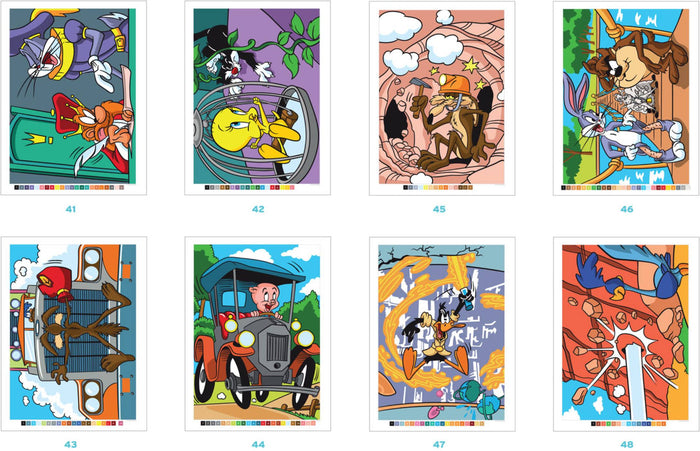 Coloriages mystères - Looney Tunes