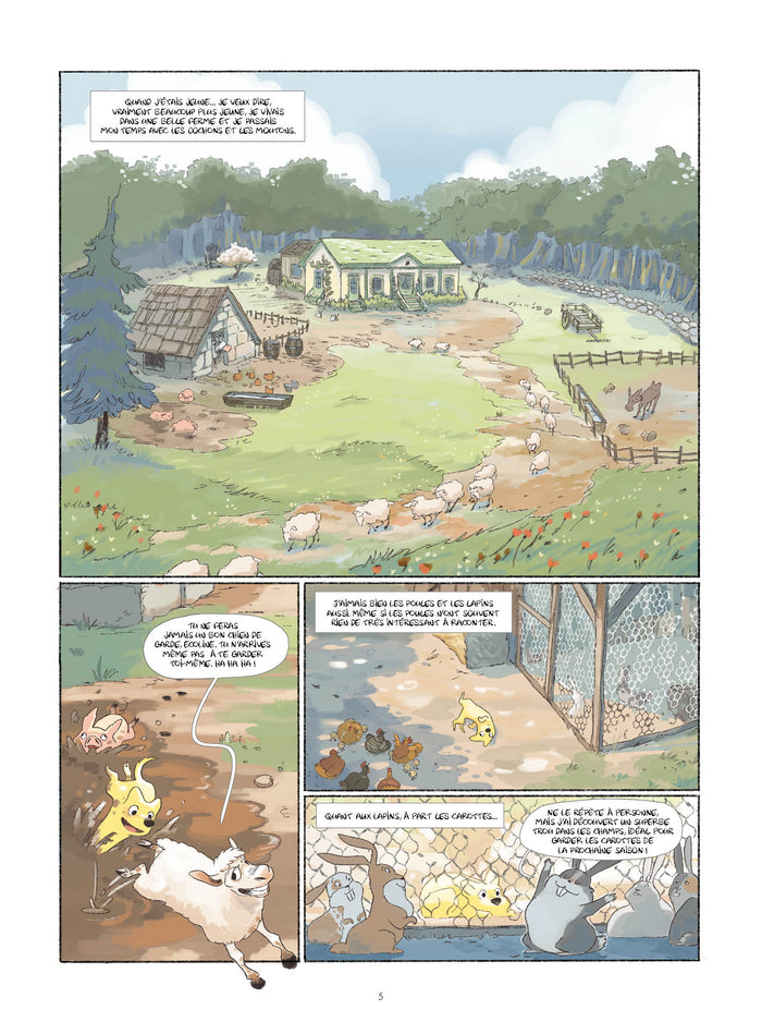 Ecoline - histoire complète