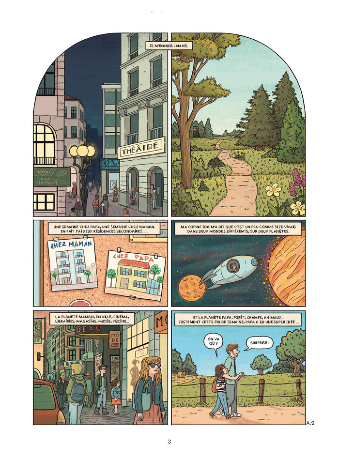 Mandarine, une semaine sur deux - tome 02