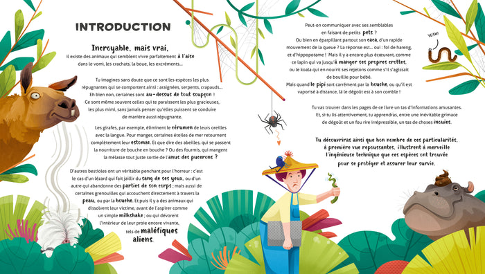 Le fantastique catalogue des animaux dégoûtants