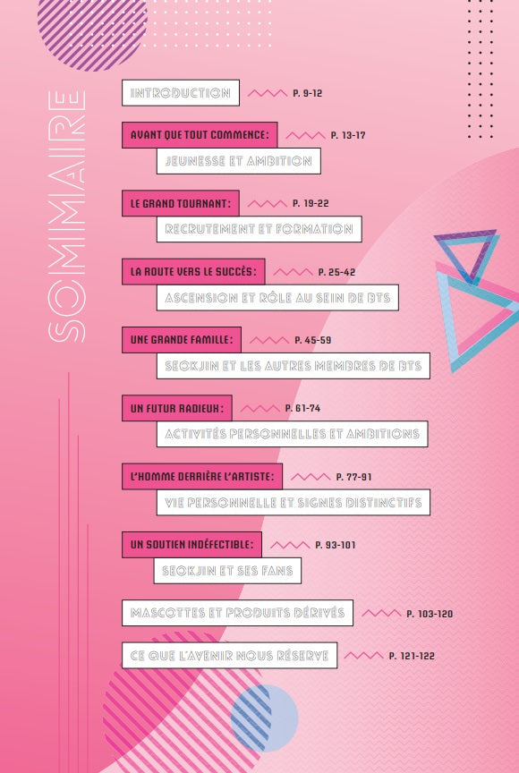 BTS Seokjin, la biographie non-officielle