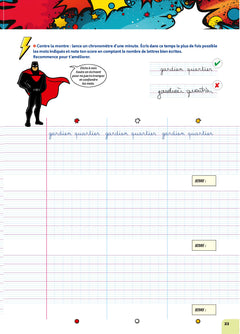 Cahier pour écrire vite et bien