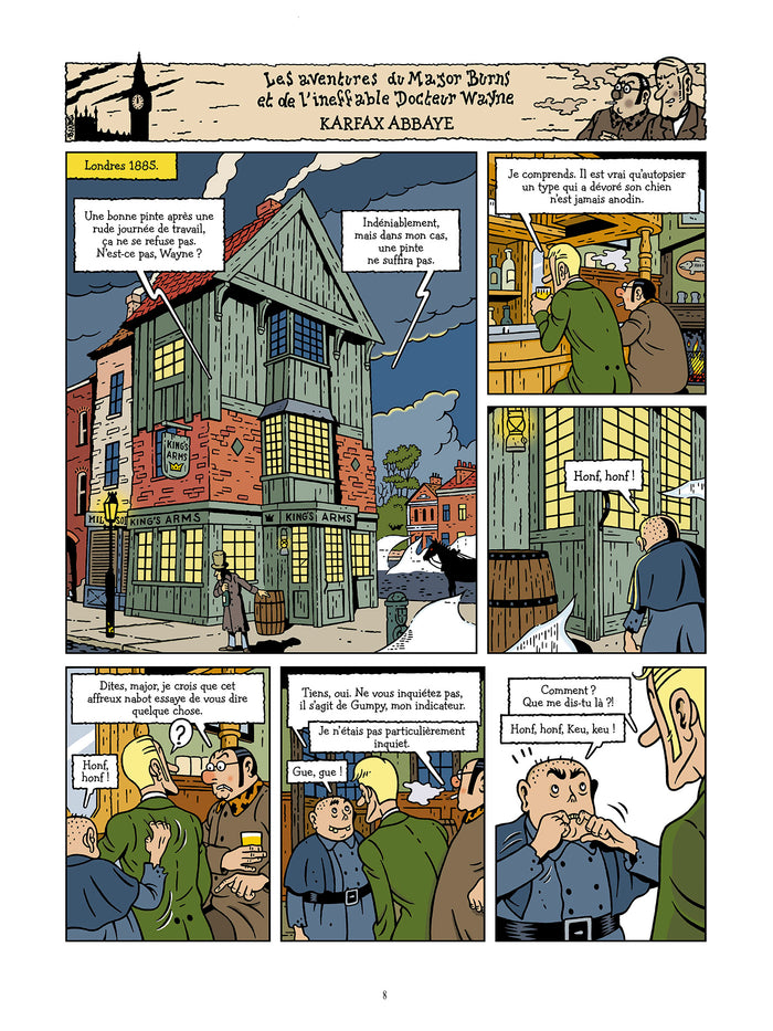 Les Mystérieuses Histoires du Major Burns