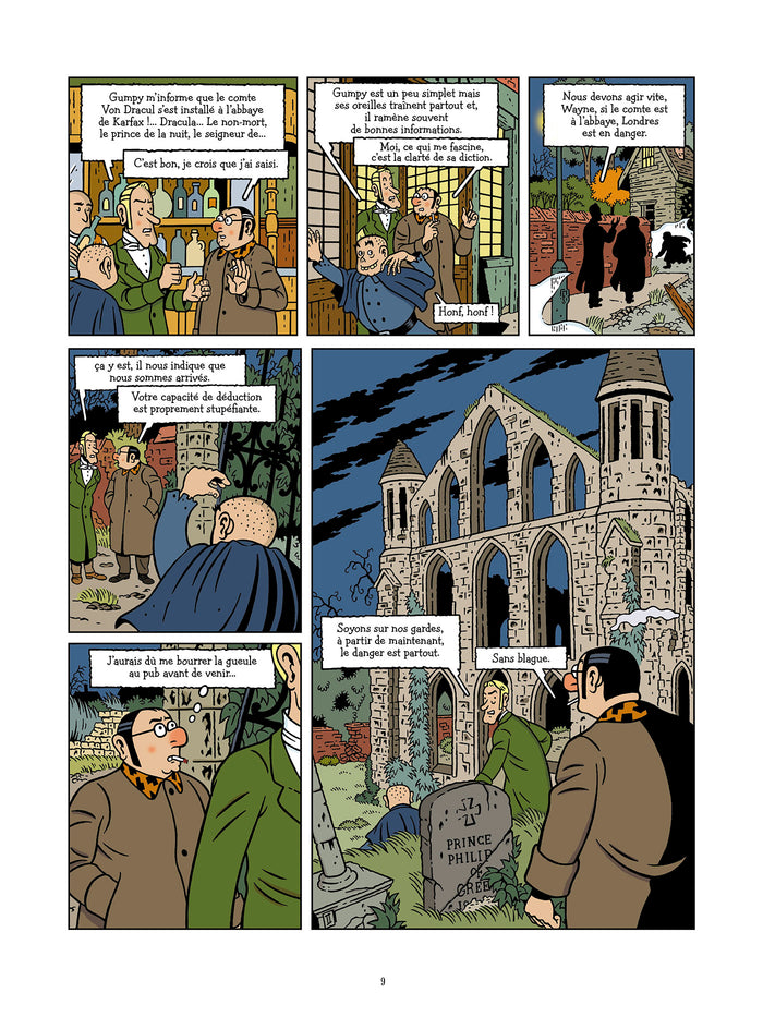 Les Mystérieuses Histoires du Major Burns