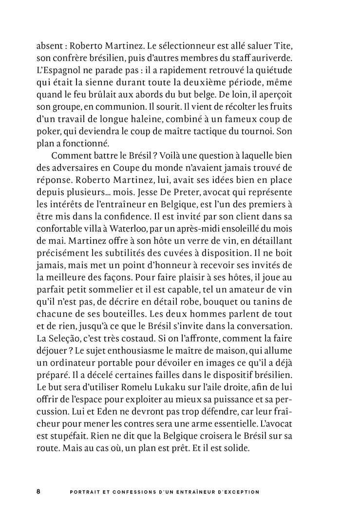 Roberto Martinez: Portrait et confessions d'un entraîneur d'exception