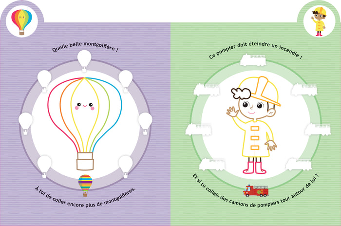 Mes 100 premiers autocollants Les véhicules