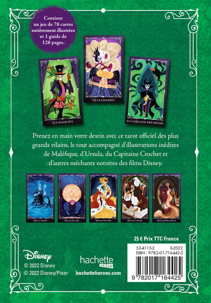 Coffret Tarot Disney Vilains