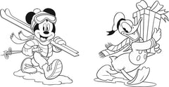 DISNEY - Maxi Colo - Noël - Mickey