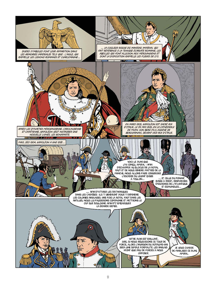 L'Histoire de France en BD - Tome 2 Napoléon 1er