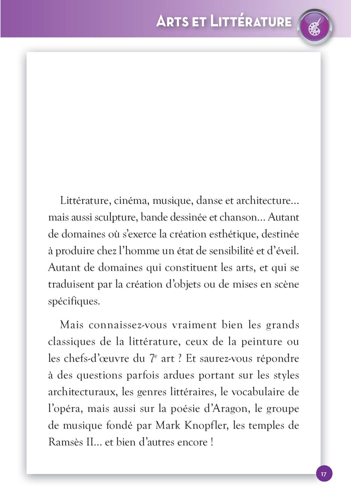 Le grand QCM de culture générale