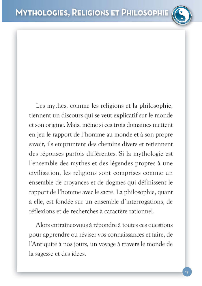 Le grand QCM de culture générale