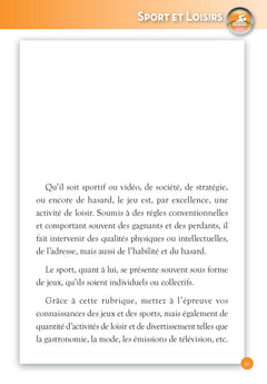 Le grand QCM de culture générale
